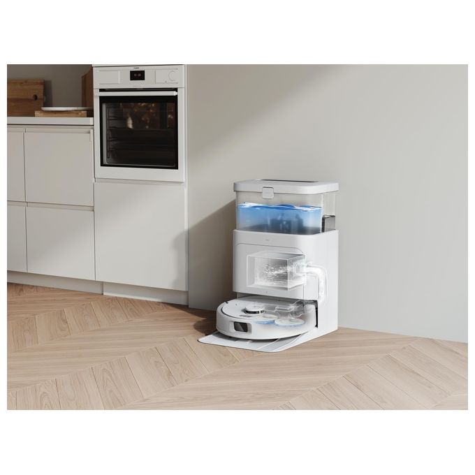Ecovacs Deebot N30 Omni Pro Robot Aspirapolvere Lavapavimenti Tecnlogia ZeroTangle TruEdge Adaptive Edge Mopping