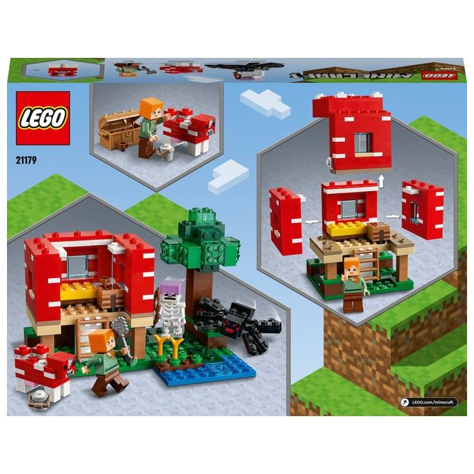 LEGO Minecraft La Casa dei Funghi