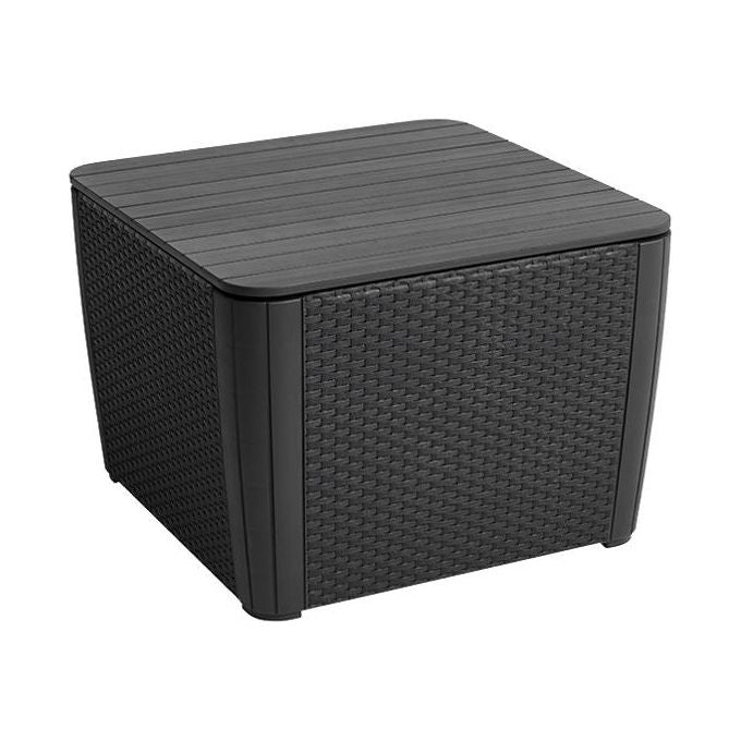 Keter Tavolo Contenitore Luzon Plus 57X57X43H Grafite