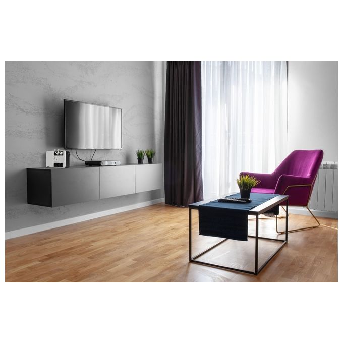 Legrand UPS BTicino 310082 Gruppo di Continuita' New Keor Multiplug con Caricatore USB 800 VA-480W 6 Prese Multistandard