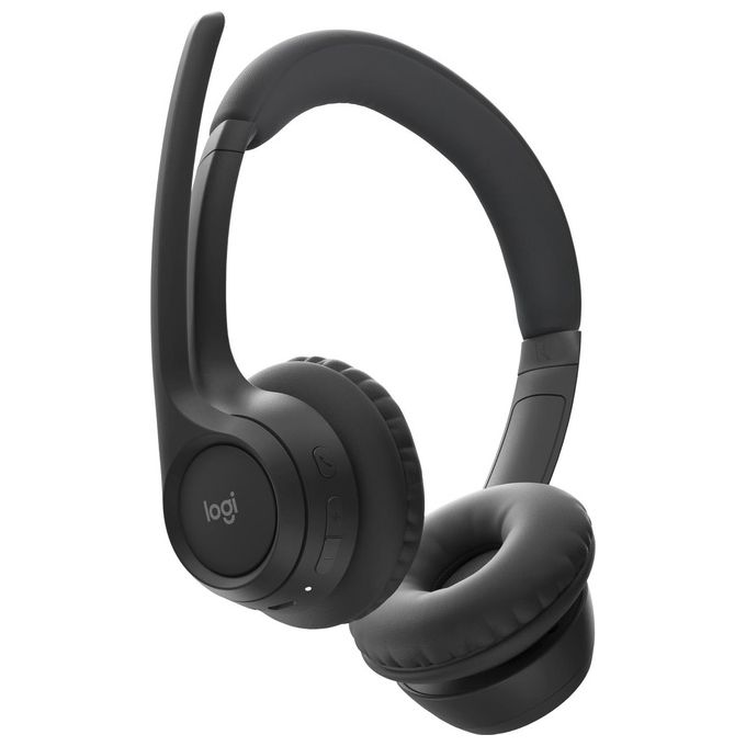 Logitech Zone 300 Cuffie Wireless a Padiglione Ufficio Bluetooth Nero