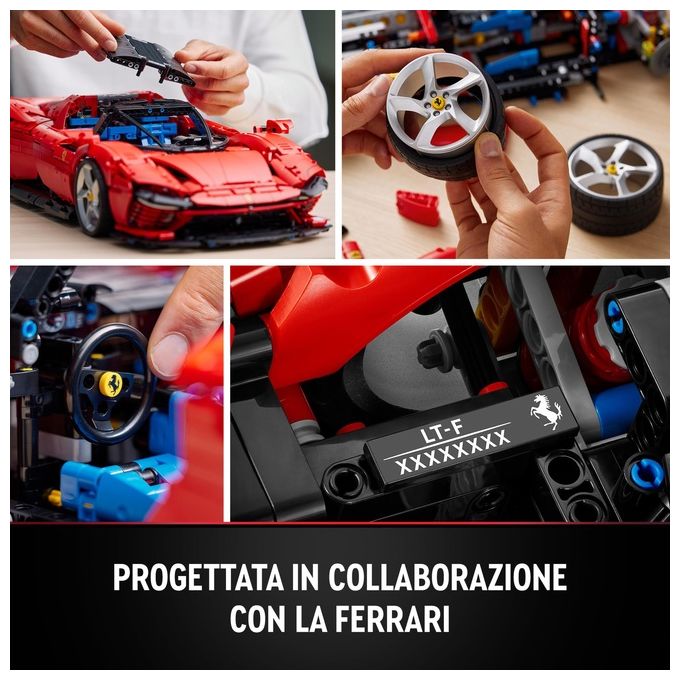 LEGO, Ferrari Daytona SP3 Technic, Set di Costruzione, 3778 Pezzi