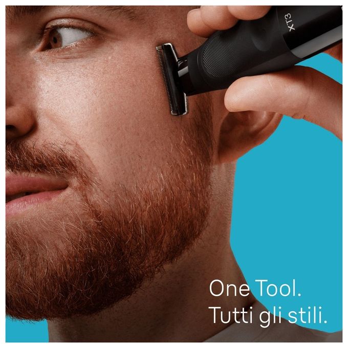 Braun XT3100 Serie X Rasoio Barba 4D Blade Face Nero