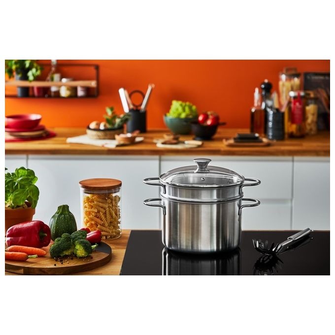 Lagostina 010166020922 Pastaevapore 22cm Speciali Acciaio