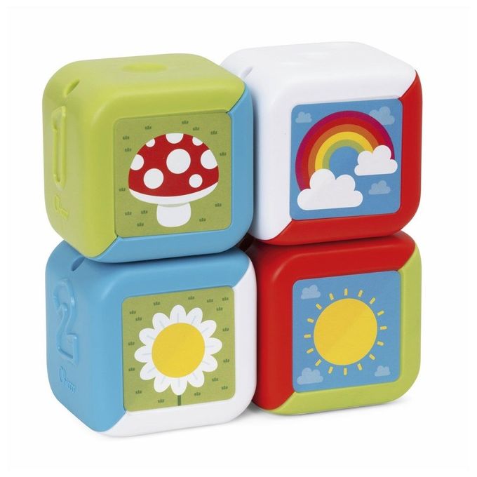 Chicco Prime Attivita' Smart2play 4 Cubi Multiattivita'  2 in 1