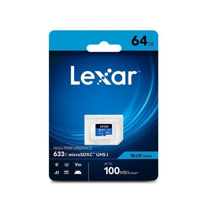 Lexar Micro SDHC 64GB Class 10 LMS0633064G-BNNG