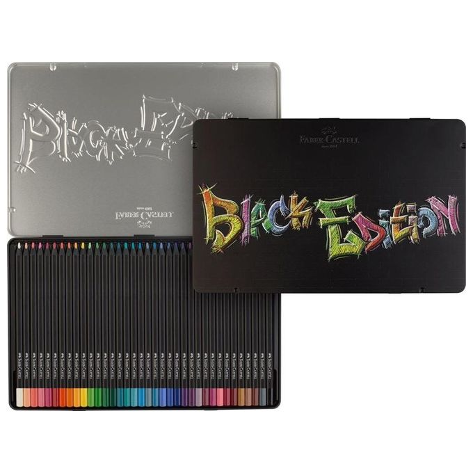 Faber Castell 36 Matite Colorate Blackedition