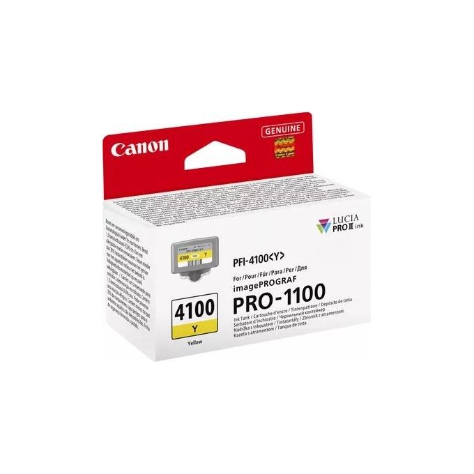 Canon PFI-4100 Y Cartuccia d'Inchiostro Giallo