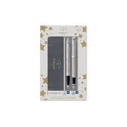 Parker Im Ct Stainless Set Regalo con Penna a Sfera e Penna Stilografica