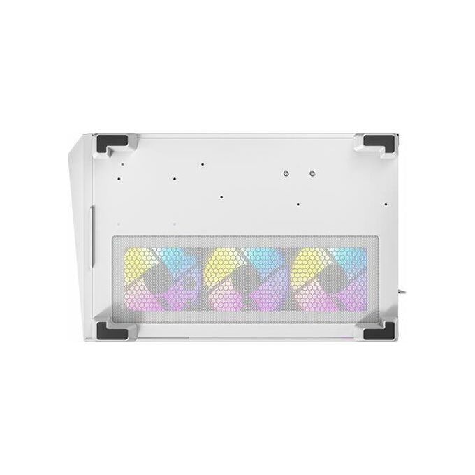 Antec C5 ARGB Bianco Ventole ARGB PWM da 7x120mm Incluse Porta di Tipo C 3.2 Gen 2 Pannelli Frontali e Laterali in Vetro Temperato Senza Cuciture