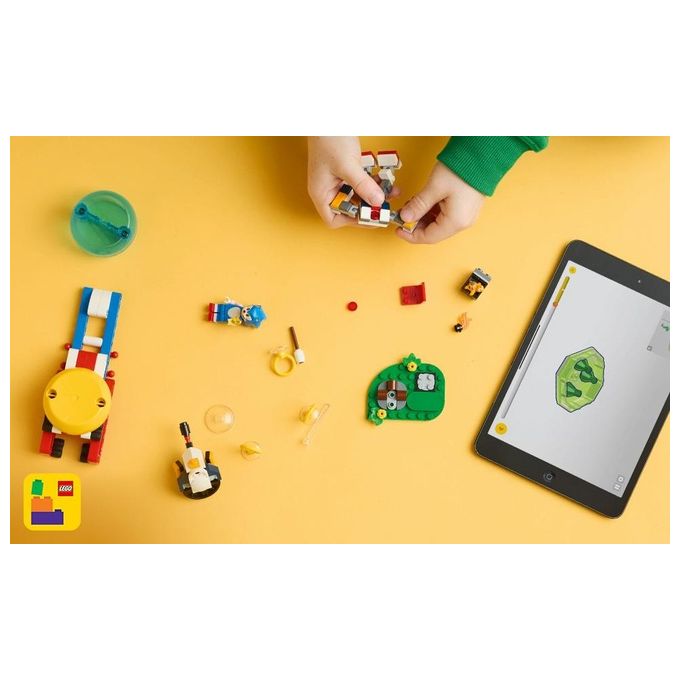 LEGO Sonic Duello al Falo' di Sonic Giochi d'Avventura per Bambini e Bambine da 7 Anni in su con Personaggi del Videogioco tra cui 2 Robot Giocattolo Idea Regalo di Compleanno per Gamer 77001