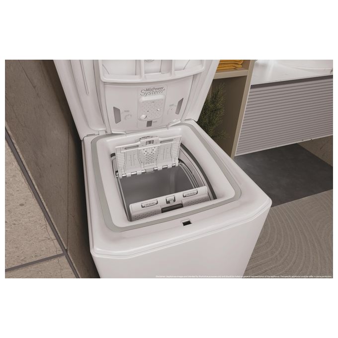 Haier THASN286TM5-S Lavatrice Caricamento dall'alto 8 kg 1200 Giri Classe A bianco