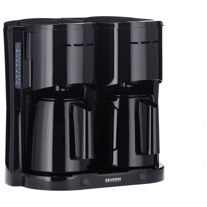 Severin KA 9315 Macchina da Caffe' Doppio Filtro Nero