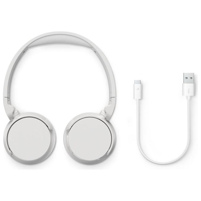 Philips Cuffia On-ear Wireless Bass White