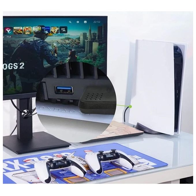 Techly Adattatore Hdmi Maschio-Femmina Angolato 90 Gradi