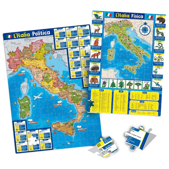 Lisciani Giochi I'm a Genius Geopuzzle la Mia Bella Italia