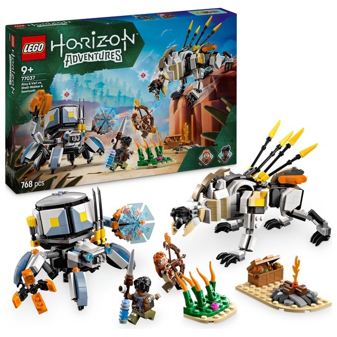 LEGO 77037 Horizon Adventures Set da Costruzione con 2 Minifigure e 2 Robot Giocattolo 768 Pezzi colore Multicolore