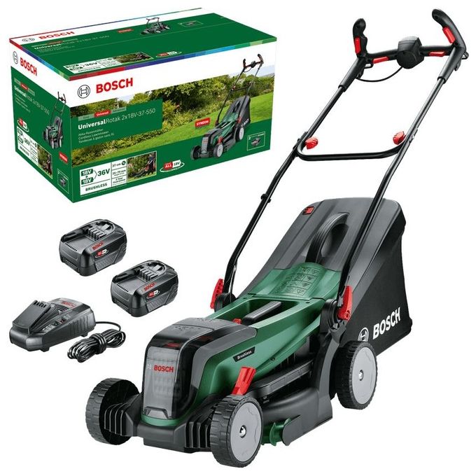 Bosch UniversalRotak 18V-37-550 Taglia Erba a batteria