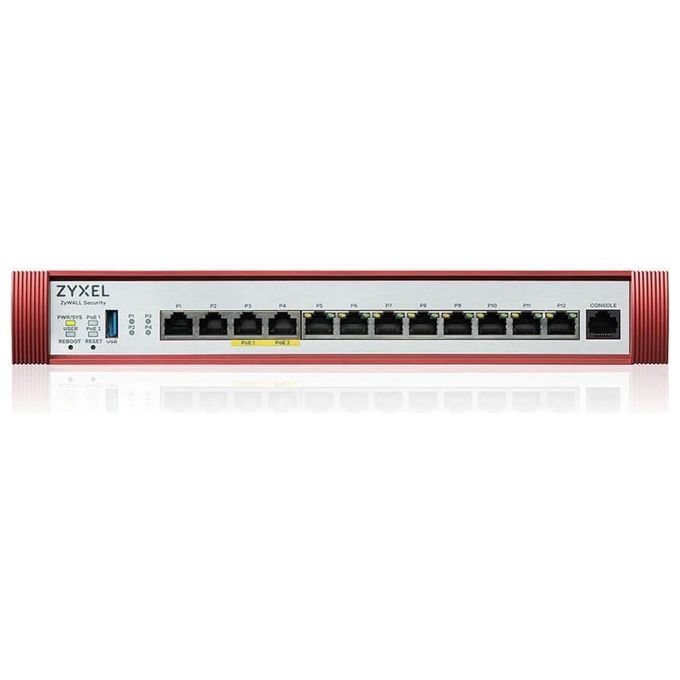 Zyxel ZyWALL USG FLEX 500H Firewall GigE 2.5 GigE Gestito da Cloud