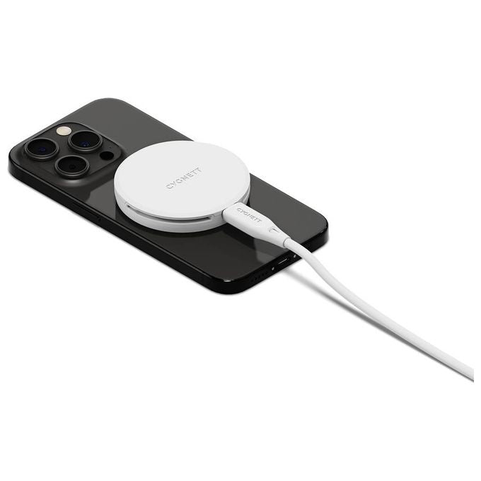 Cygnett Qi2 Chargepuck Bianco