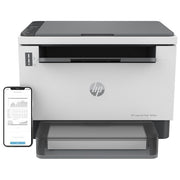 Laser Tank 1604w 381L0A, Stampante Multifunzione con Serbatoio Toner integrato a Ricarica Rapida, Stampa Fronte e Retro Manuale in bianco e nero, 22 ppm, Scansione A4, Wi-Fi, USB, HP Smart, Bianca