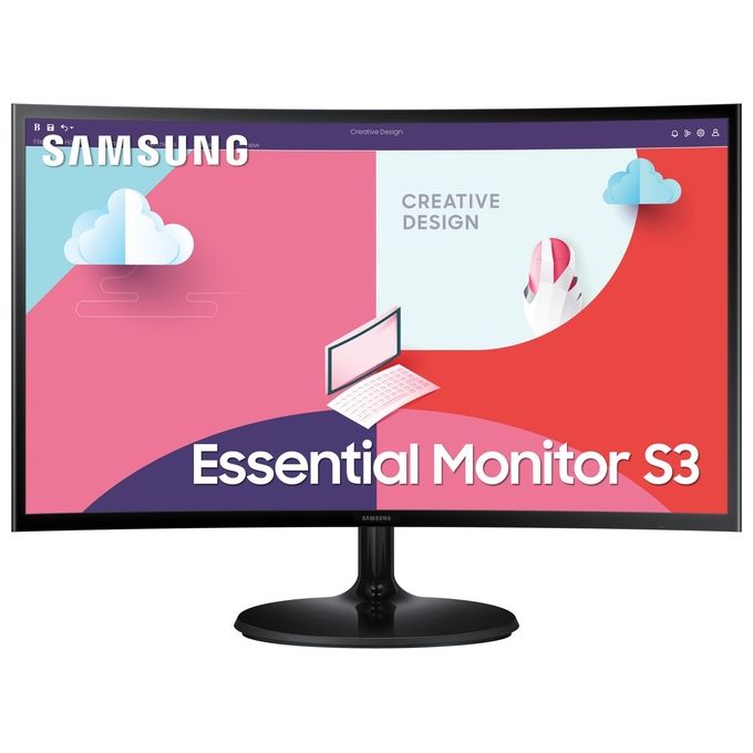Samsung S27C364EAU Monitor Pc 27'' 1920x1080 Pixel Full Hd Lcd Nero