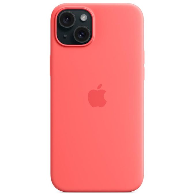 Apple Custodia MagSafe in Silicone per iPhone 15 Plus Guava ​​​​​​​