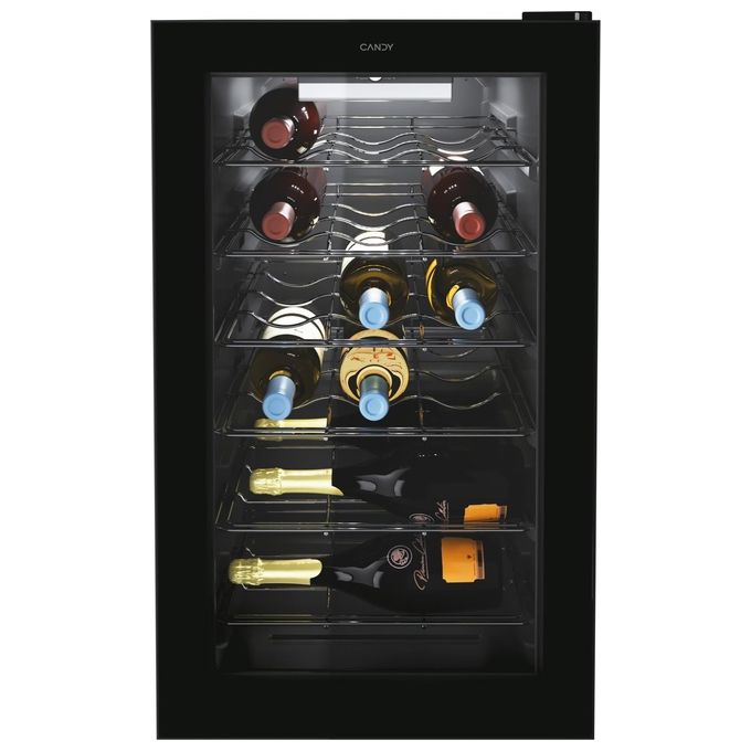 Candy CWC 021 M-NF Cantina vini a libera installazione cm. 40 - 21 bottiglie nero