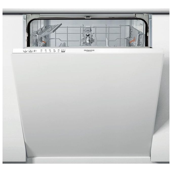 Hotpoint HIS 3010 Lavastoviglie da incasso a Scomparsa Totale 13 Coperti Classe Energetica F 4 programmi Cesti Flexiload Terzo cesto 59.8cm Bianco