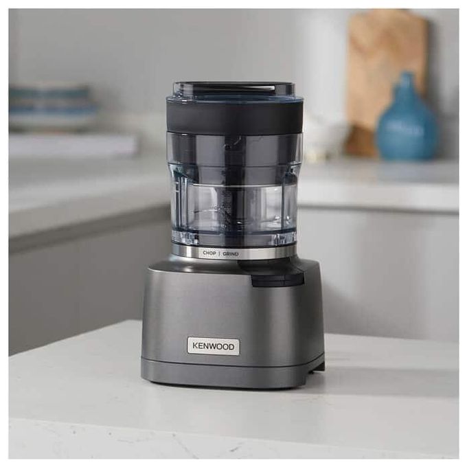 Kenwood CHP80.000SI Duo Prep Tritatutto e Macinino 2 in 1 800 W 4 Lame Seghettate in Acciaio Inox colore Argento
