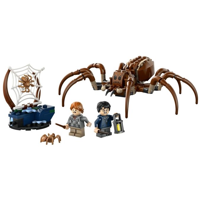 LEGO Harry Potter Aragog nella Foresta Proibita Grande Ragno Giocattolo da Costruire con Parti Snodabili Giochi di Magia per Bambini e Bambine da 7 Anni in su con 2 Minifigure e Accessori 76434
