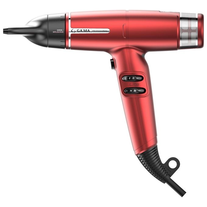 Ga.Ma PH6030 Asciugacapelli Professionale iQ Lite Perfetto 1600W Rosso
