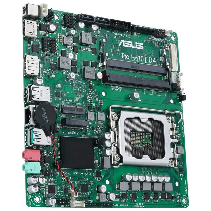 ASUS Pro H610T D4-CSM Intel H610 LGA 1700 mini ITX