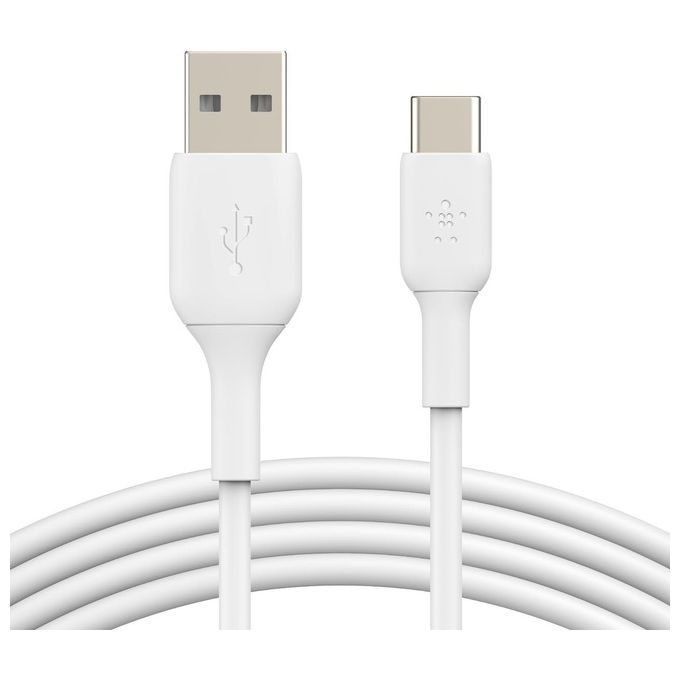 Belkin CAB001BT1MWH Boost Charge Cavo USB-C USB-A 1m PVC colore Bianco