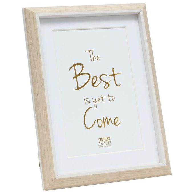 Deknudt S46WG4 P1 Cornice Portafoto 30x40cm in Plastica Bianco