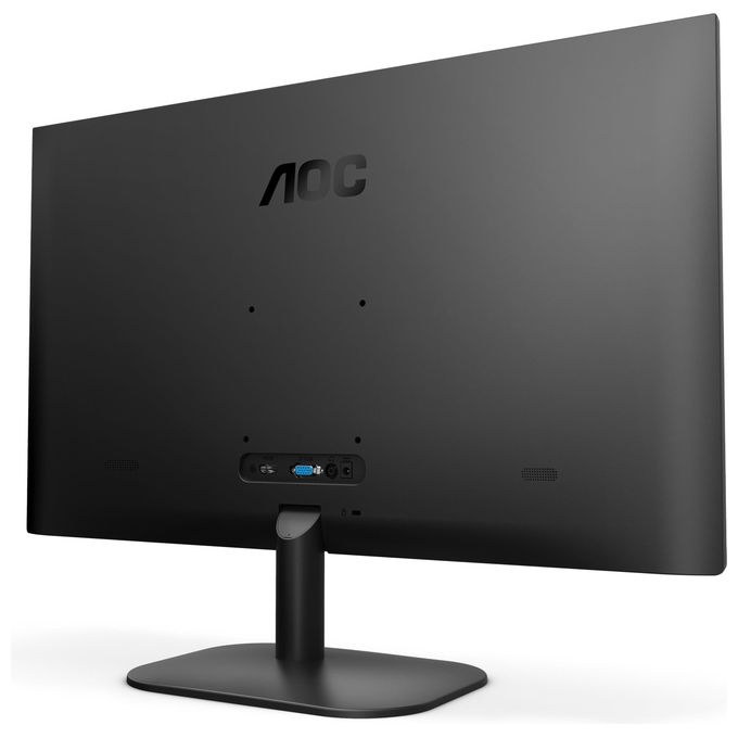 AOC Monitor 27'' LED VA 27B2QAM 1920 x1080 Full HD Tempo di Risposta 4 ms 75 Hz, VGA, HDMI, DisplayPort, Nero