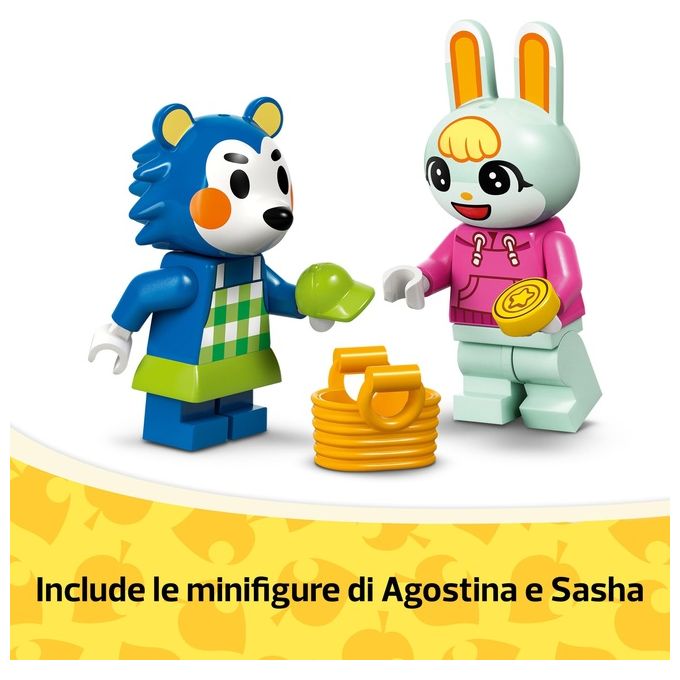 LEGO 77055 Animal Crossing - La sartoria delle Sorelle Ago e Filo, Set da Costruzione 322 Pezzi con Minifigure di Mabel e Sasha, Eta' 6+