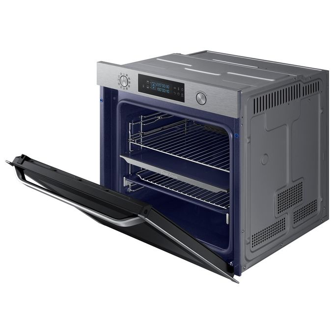 Samsung NV75K5541RS Serie Avant Dual Cook Forno Elettrico Multifunzione da Incasso Catalitico Doppia Ventola Capacita' 75 Litri Classe energetica A 50 Funzioni 60 cm Acciaio Inox