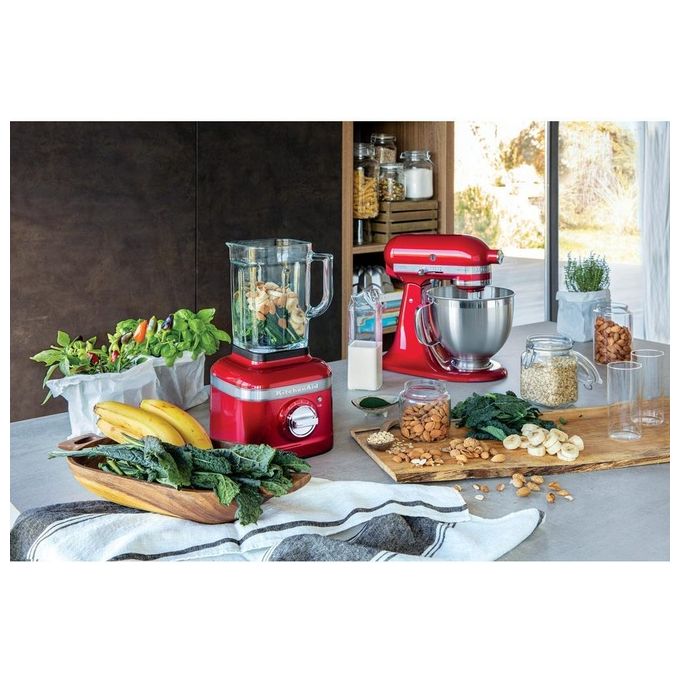 KitchenAid 5KSM185PS Artisan Impastatrice Planetaria 300W 4,8 Litri Rosso Mela