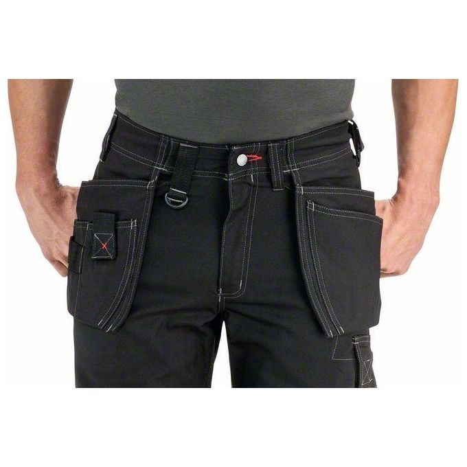 Bosch Pantalone Craftsman Wht09 Nero Taglia L V82-48