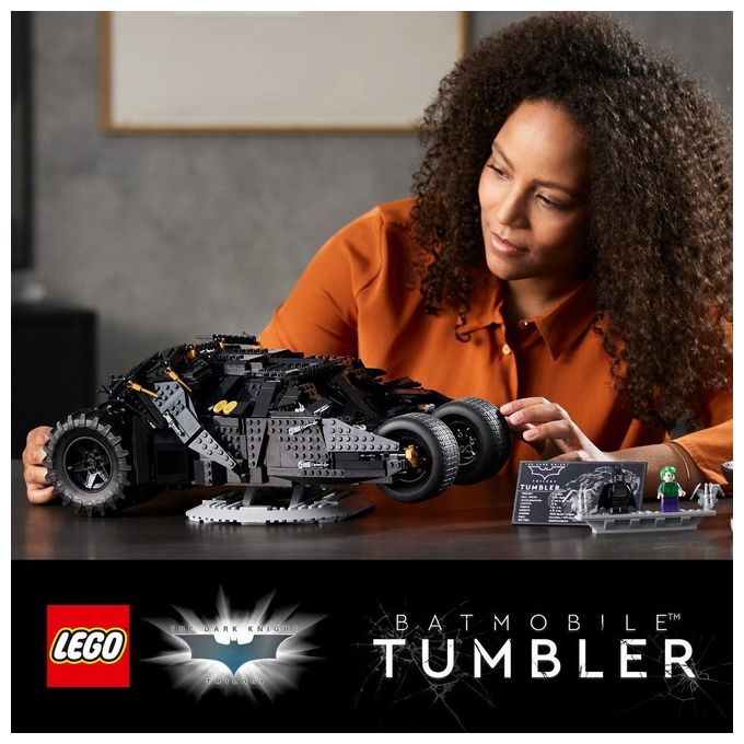 LEGO DC 76240 Batman Batmobile Tumbler, Modellismo Auto Da Costruire Per Adulti, Idea Regalo