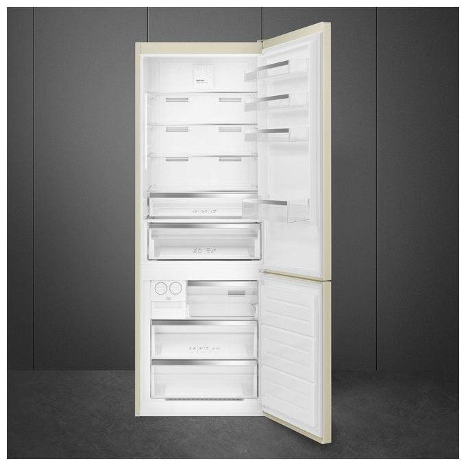 Smeg FC48MDNE Frigorifero Combinato Classe Energetica E 481 Litri Beige