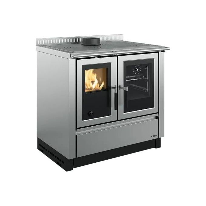 LA NORDICA Cucina a Legna VENEZIA VST Inox