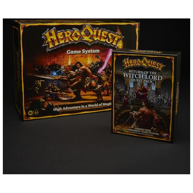 Hasbro Gaming Avalon Hill HeroQuest Il Ritorno del Signore degli Stregoni