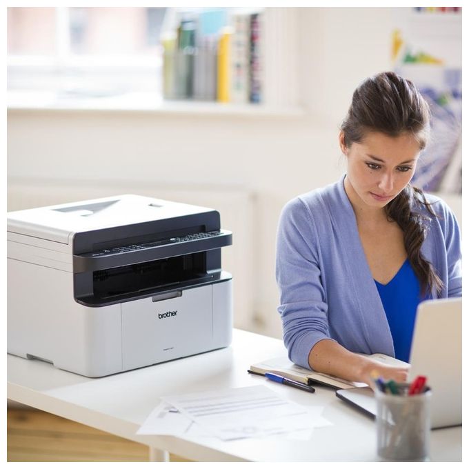 Brother MFC-1910W Stampante Multifunzione laser Monocromatica Wi-Fi Fax Scanner
