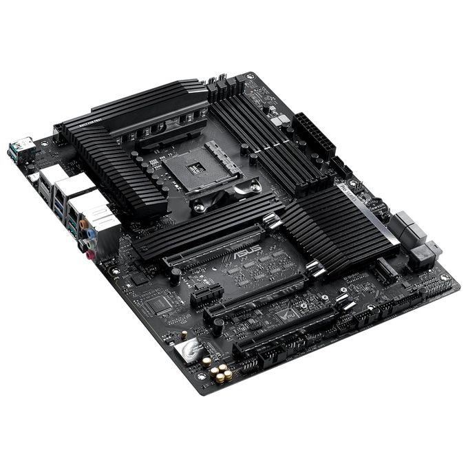 ASUS Pro WS X570-ACE Workstation scheda madre ATX AMD AM4 Ryzen 3000 14 fasi di alimentazione PCIe 4.0 M.2 DDR4 ECC U.2 Intel LAN SATA USB 3.2 Gen2 Type-A Type-C ASUS Control Center Express