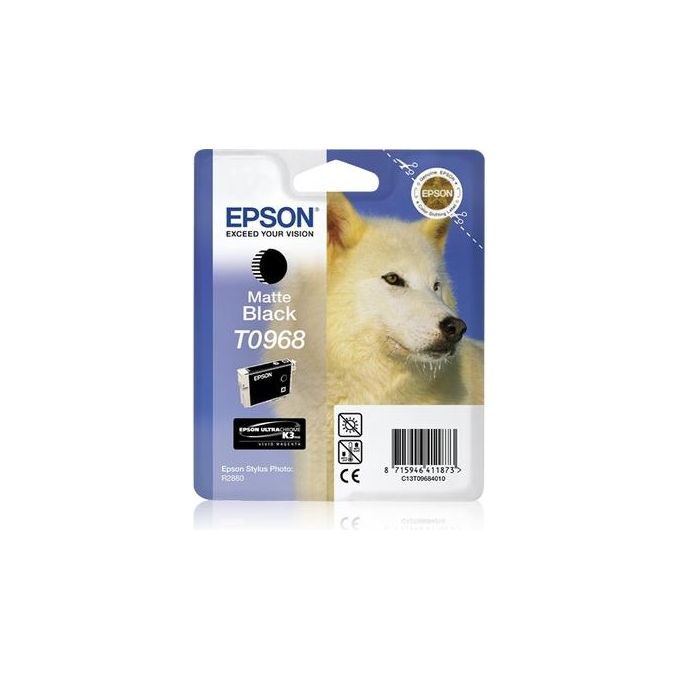 Epson T0968 Cartuccia d'Inchiostro 1 Pezzo Originale Resa Standard Nero