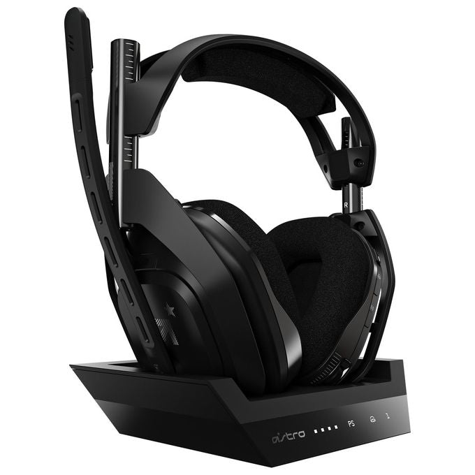 ASTRO Gaming A50 Cuffia Gaming Wireless e Stazione Base di Ricarica 4° Generazione Dolby Audio Contr