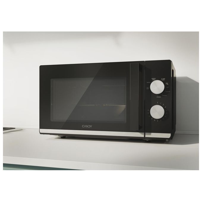 CANDY CMG20TNMB Forno a Microonde Combinato con Grill Potenza 700 watt Capacita' 20 litri colore Nero