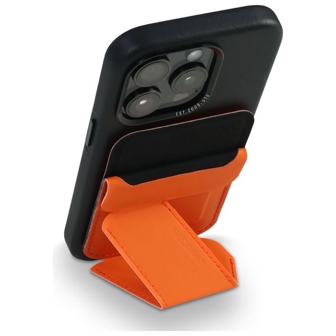Decoded Silicone MagSafe Card Stand Sleeve Apricot Crush